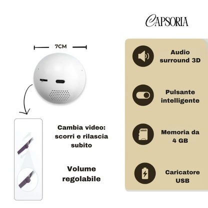 VideoSfera di Memoria Personalizzata